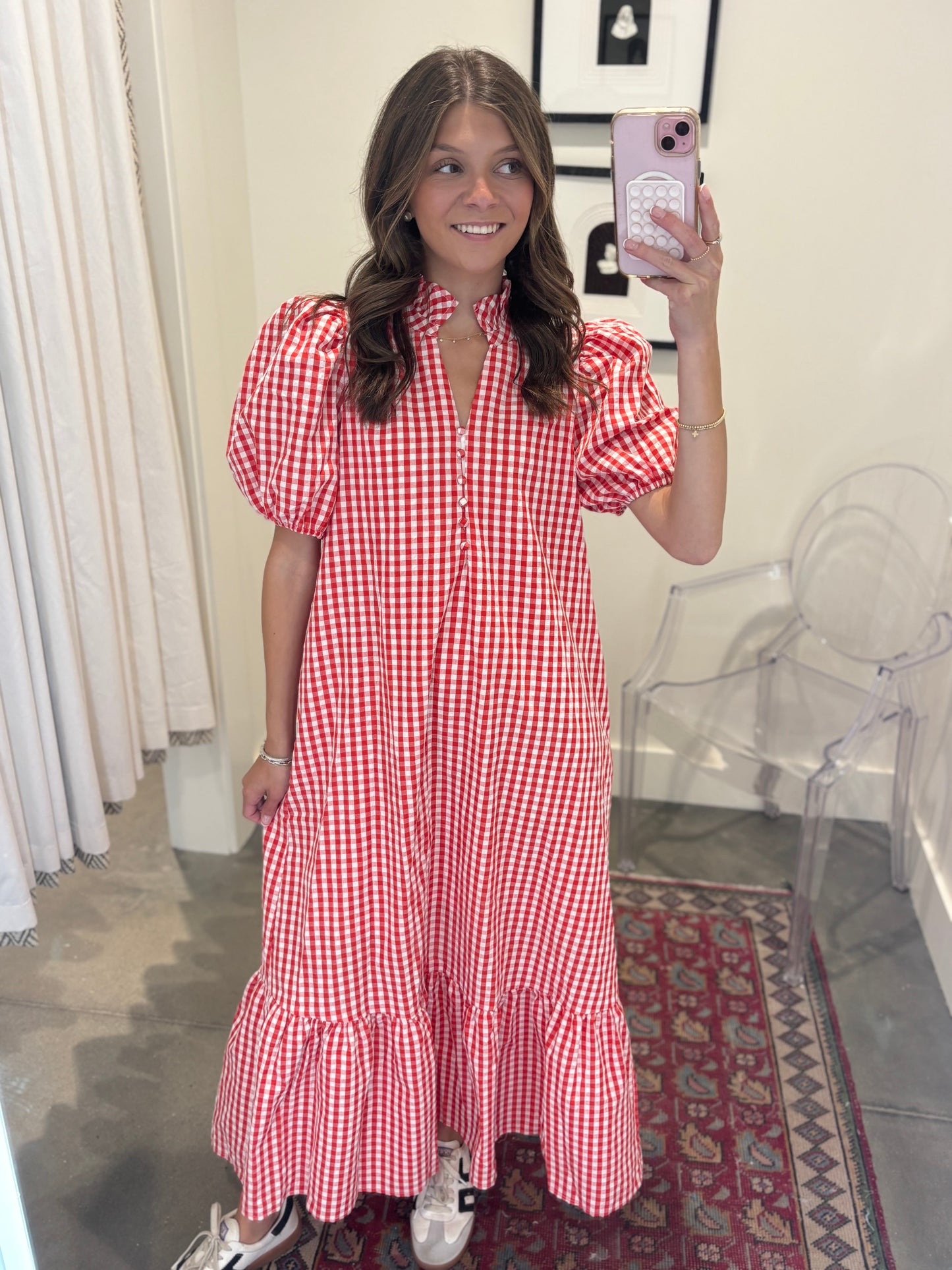Gingham Maggie Dress