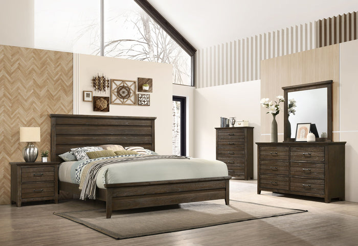 Amherst - Mirror - Brown