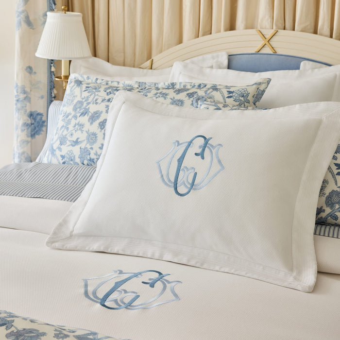 Angelina Matelassé Sham - Caitlin Wilson Design