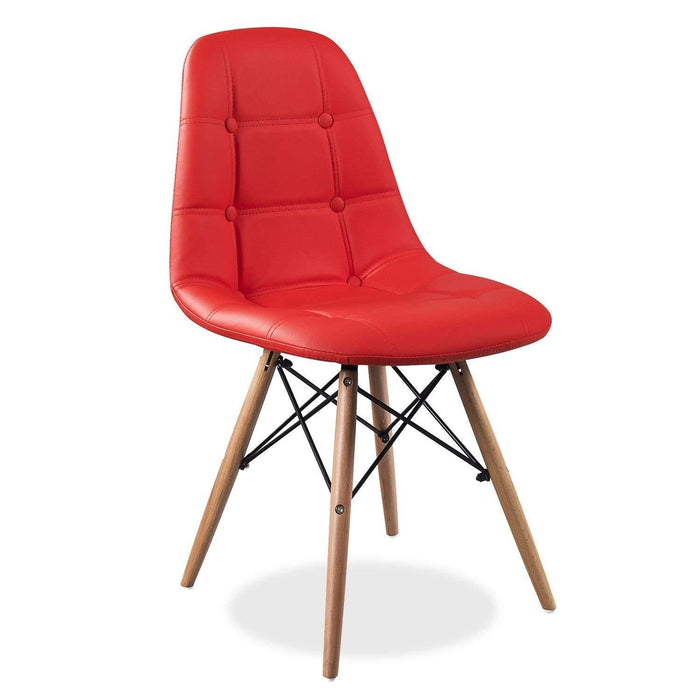 Cafe Chair in Wooden Legs