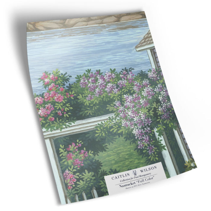 Nantucket in Full Color Mural - Caitlin Wilson Design