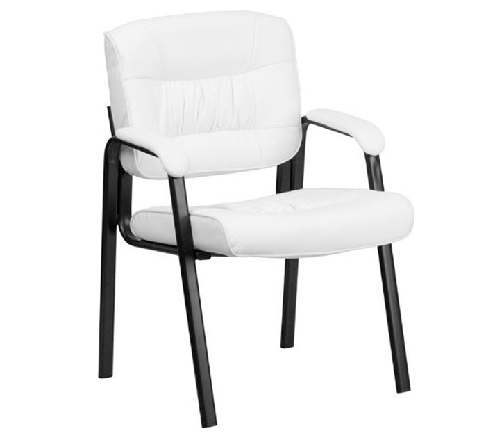 Premium Leatherette Guest Chair for Office – Sleek & Comfortable Design Modern Leatherette Fabric Office Chair – Ideal for Reception & Meeting Rooms