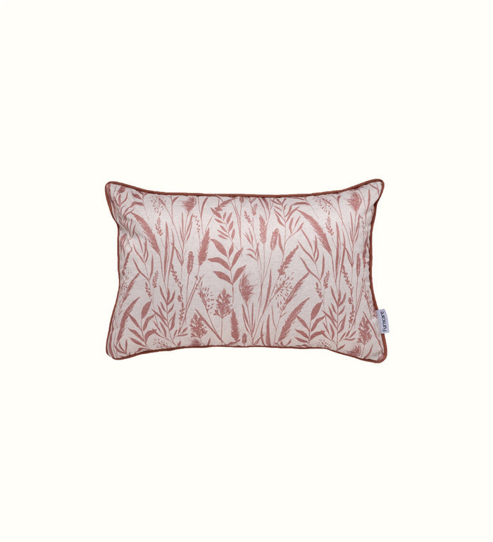Decorative bed cushion for elderly care interiors