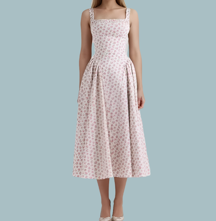Floral Midi Dress