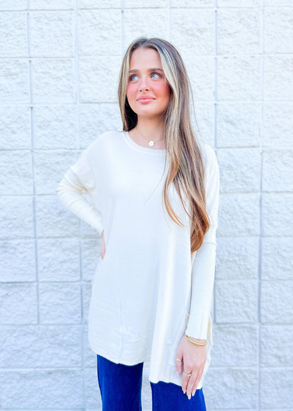 Boyfriend Pocket Sweater