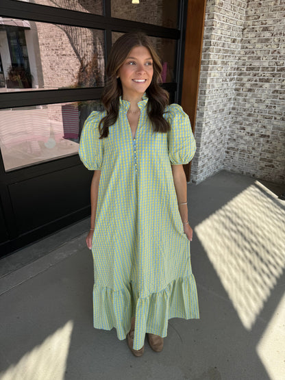 Gingham Maggie Dress