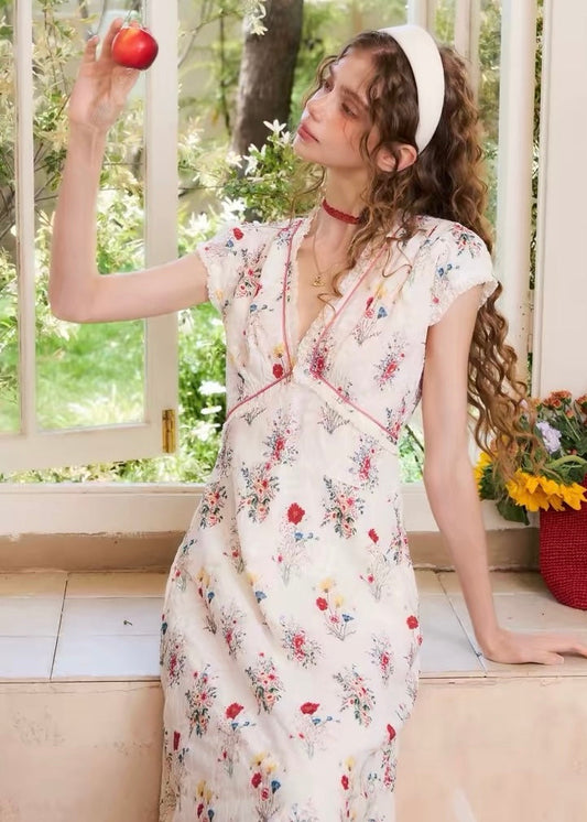 Summer berry dress