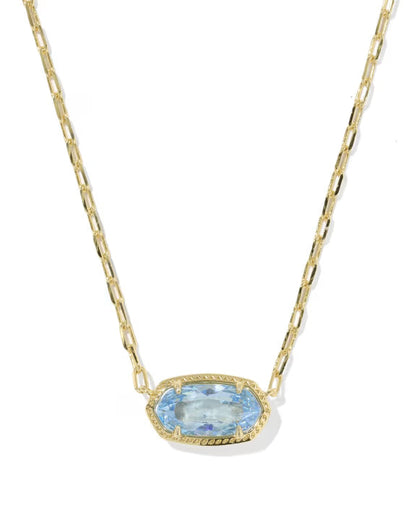 Elisa Luxe Short Pendant Necklace