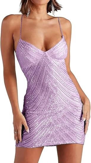 Middle East Strap Vintage Sequined Dress