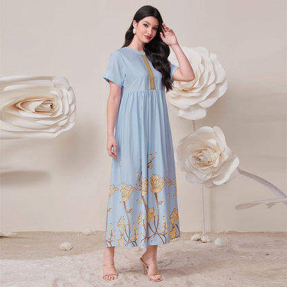 Elegant Casual Dress Robe