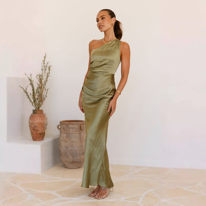 Halter Slim Fit Backless