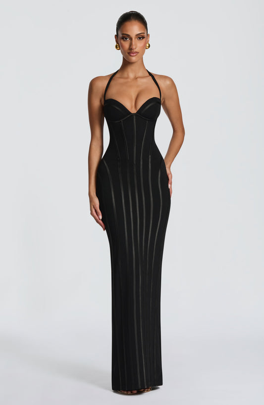 Nigella Maxi Dress - Black