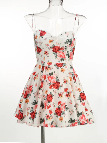Layered Satin Tulle A-line Strappy Mini Dress
