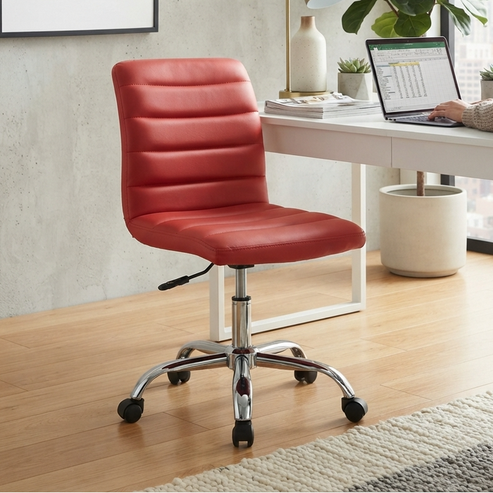 Adjustable Height Bar Stools With Metal Chrome Base Leatherette