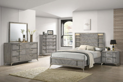 Aries - Landscape Mirror - Gray