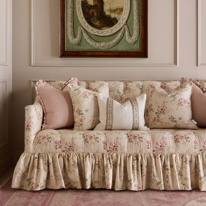 Louisa Frill Settee - Caitlin Wilson Design