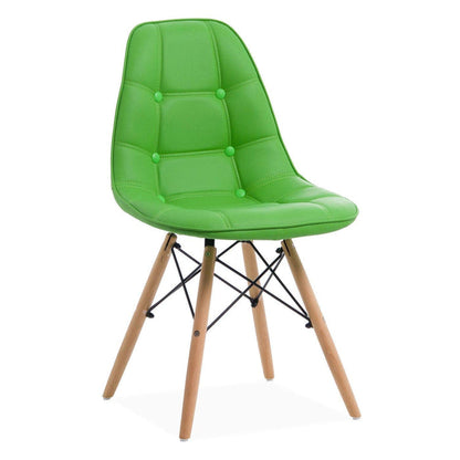 Cafe Chair in Wooden Legs