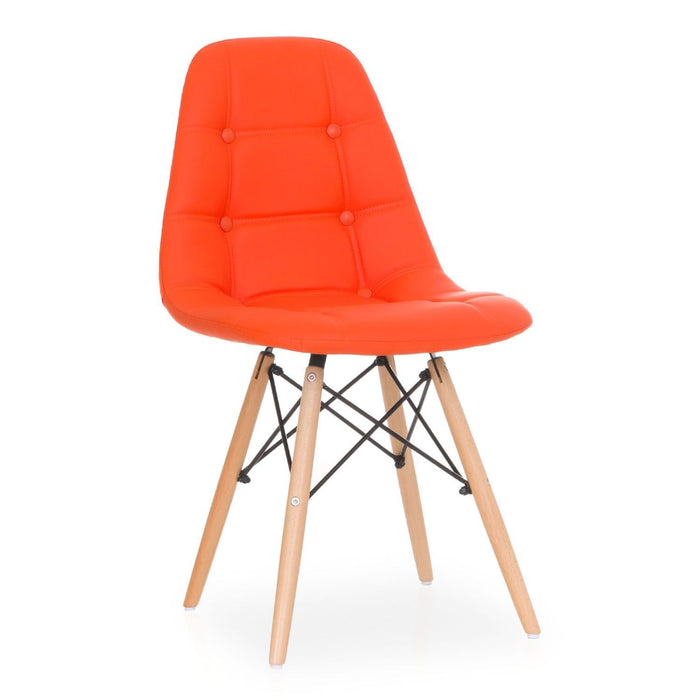 Cafe Chair in Wooden Legs