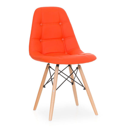 Cafe Chair in Wooden Legs
