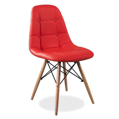 Cafe Chair in Wooden Legs