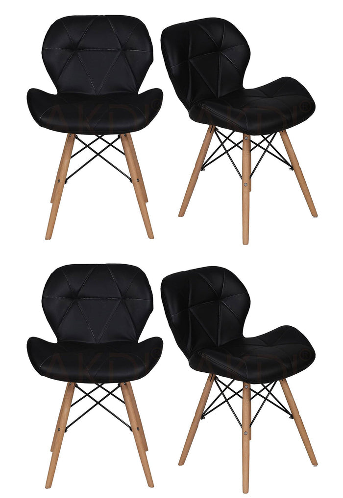 Black / 4 Chairs