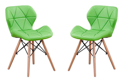 Green / 2 Chairs