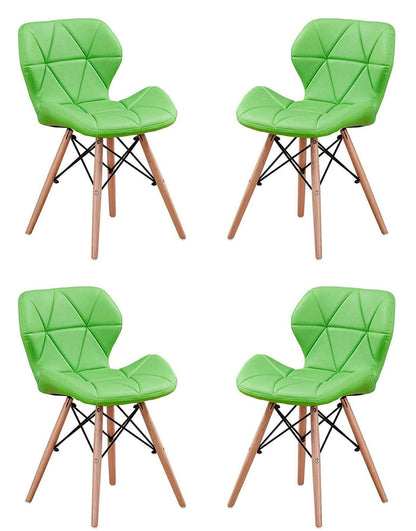 Green / 4 Chairs