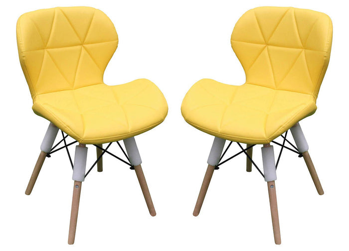 Yellow / 2 Chairs