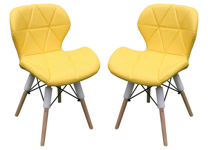 Yellow / 2 Chairs