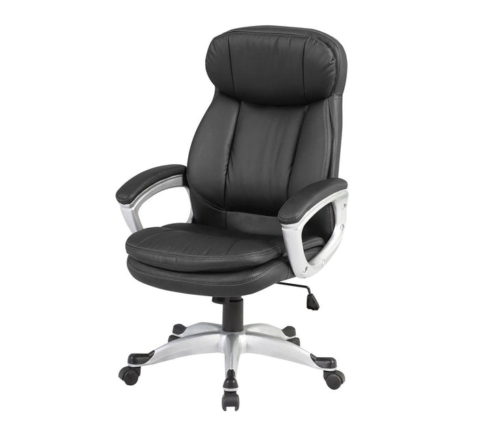 Comfortable Director Chair with Height Adjustable Aluminum Base -