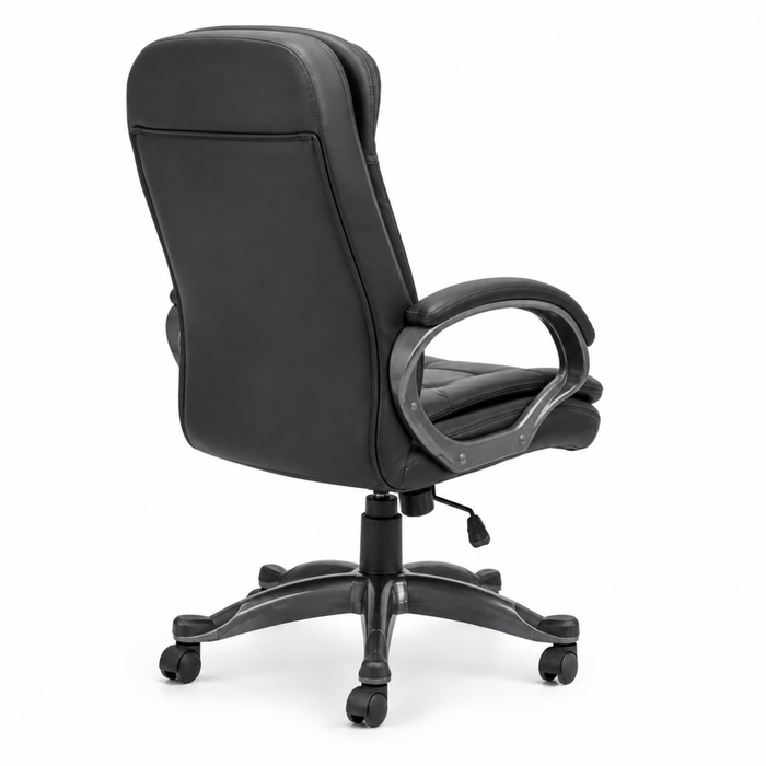 Comfortable Director Office Chair with Height Adjustable Aluminum Base