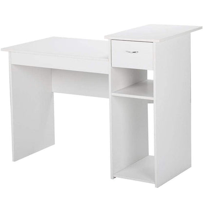 Compact workstation table with professional finish