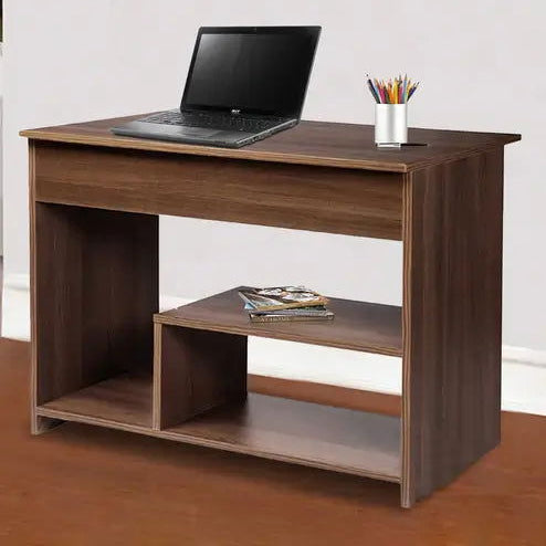 Modern wooden desk for organized office environment