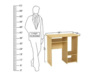 computer table office table study desk wooden table