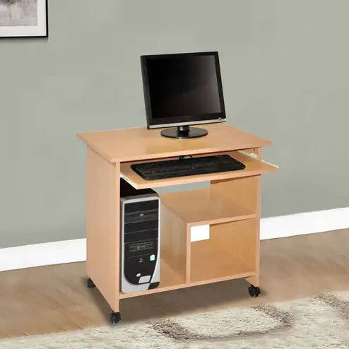 Contemporary study workspace with durable tabletop