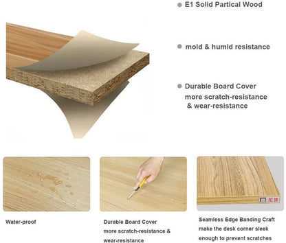computer table office table study desk wooden table