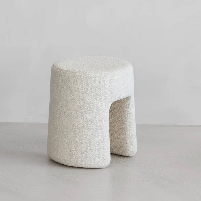 Cosy Boucle U-Shaped Pouffe – Soft, Stylish & Versatile Home Furniture Accent