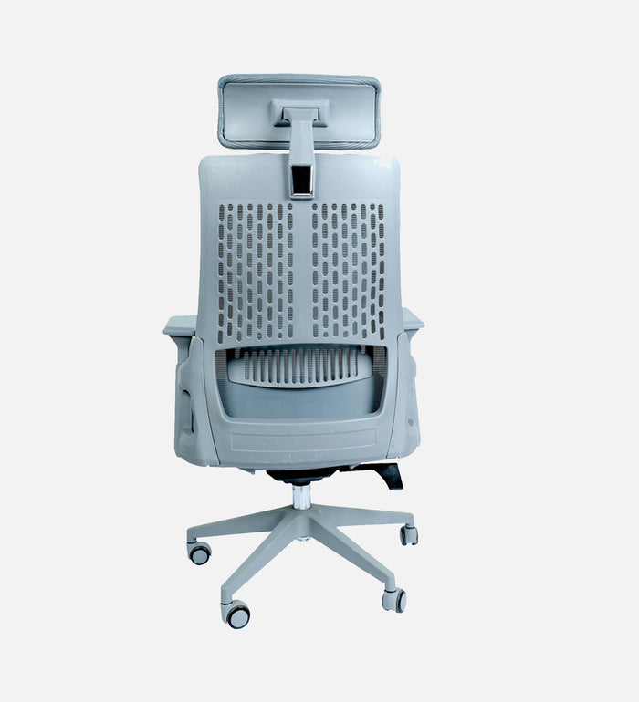 Ergonomic Executive High Back Fabric Office Chair with Adjustable Headrest, Lumbar Support, Swivel and Height Adjustable Mechanism for Office