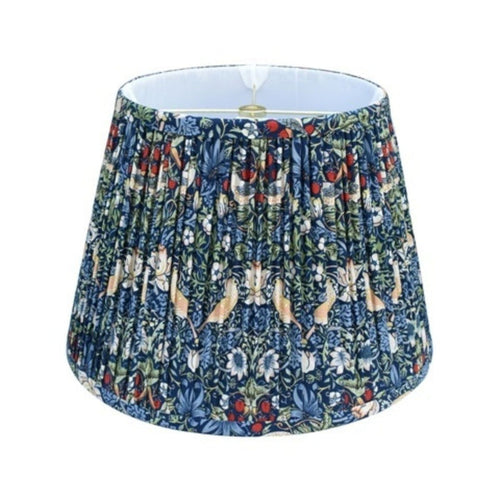 Evelyn Pleated Shade in Midnight Harvest - Caitlin Wilson Design