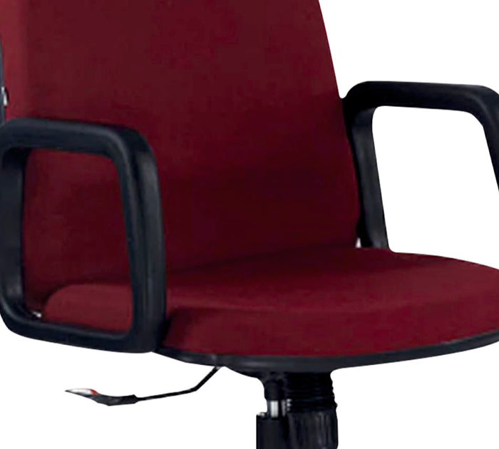 Executive High Back Office Chair with Cushioned Seat, Ergonomic Design and Armrests for Comfortable Work Seating