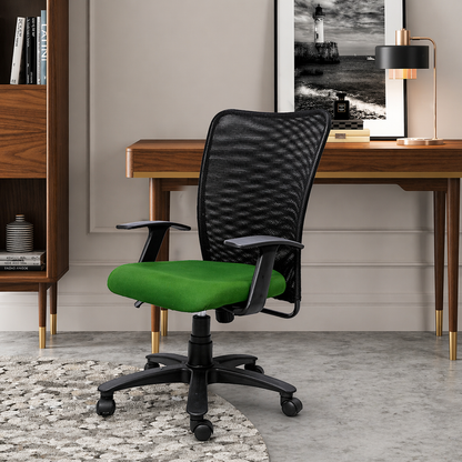 Mid Back / Mesh Chair / Green