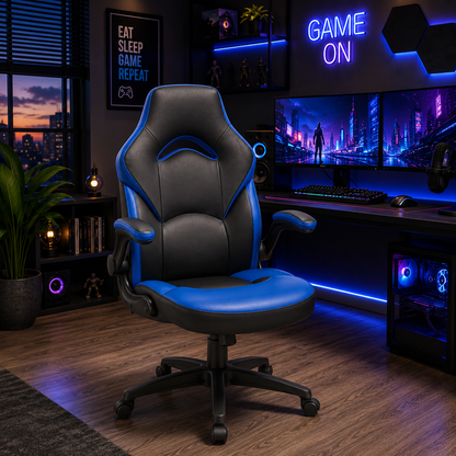 Gaming Chair with High Back, Heavy Frame, and Comfort Support Soft Seating for Long Gaming Sessions