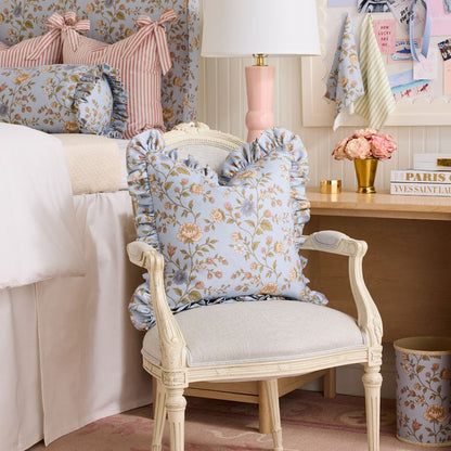 Grace's Garden Ruffle Pillow - Caitlin Wilson Design