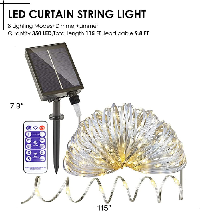 GRAND PATIO Fairy Solar String Light.
