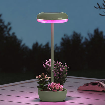 GRAND PATIO Outdoor Table Lamp Solar Table Lamp with USB-Type C
