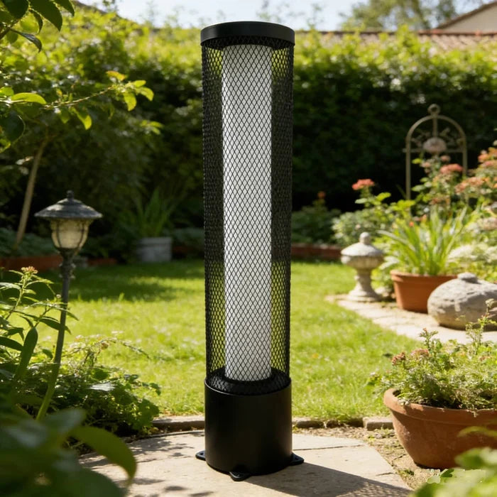 Grand Patio Solar Powered Dual Lighting Mode Steel Floor Lamp