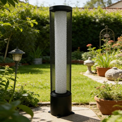 Grand Patio Solar Powered Dual Lighting Mode Steel Floor Lamp