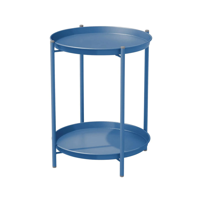 2-tier, Peacock Blue