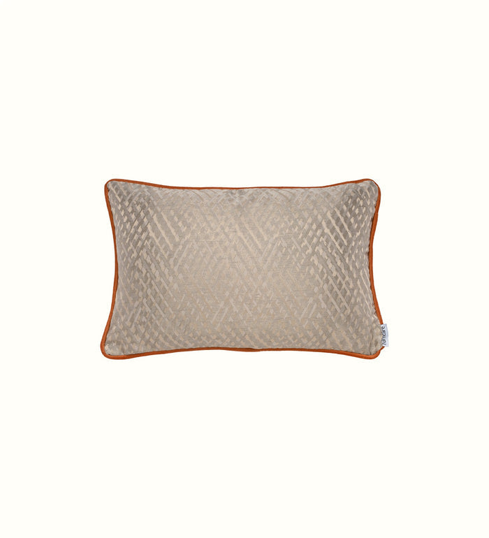 Decorative bed cushion for elderly care interiors