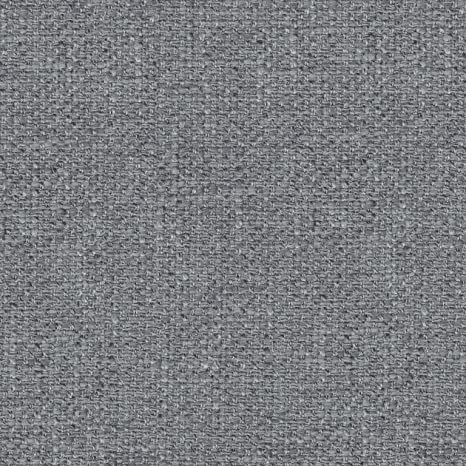 Grey Fabric Storage Ottoman with Tufted Top & Wood Legs - Modern Square Footrest Coffee Table for Living Room & Bedroom